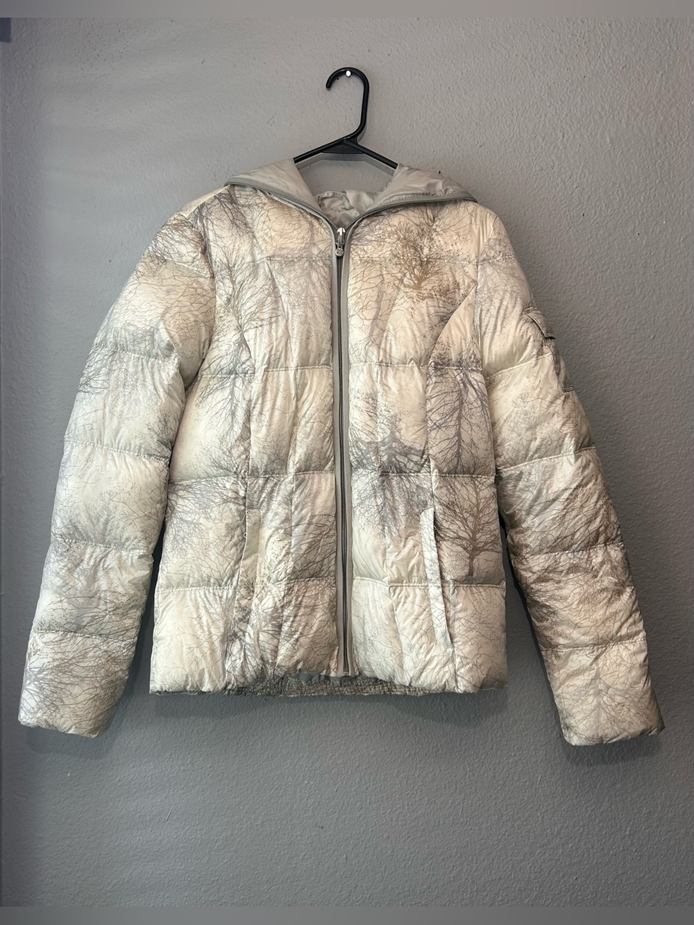 Eddie Bauer Premium Quality Goose Down Puffer Jacket Womens Medium Tall MT EB550